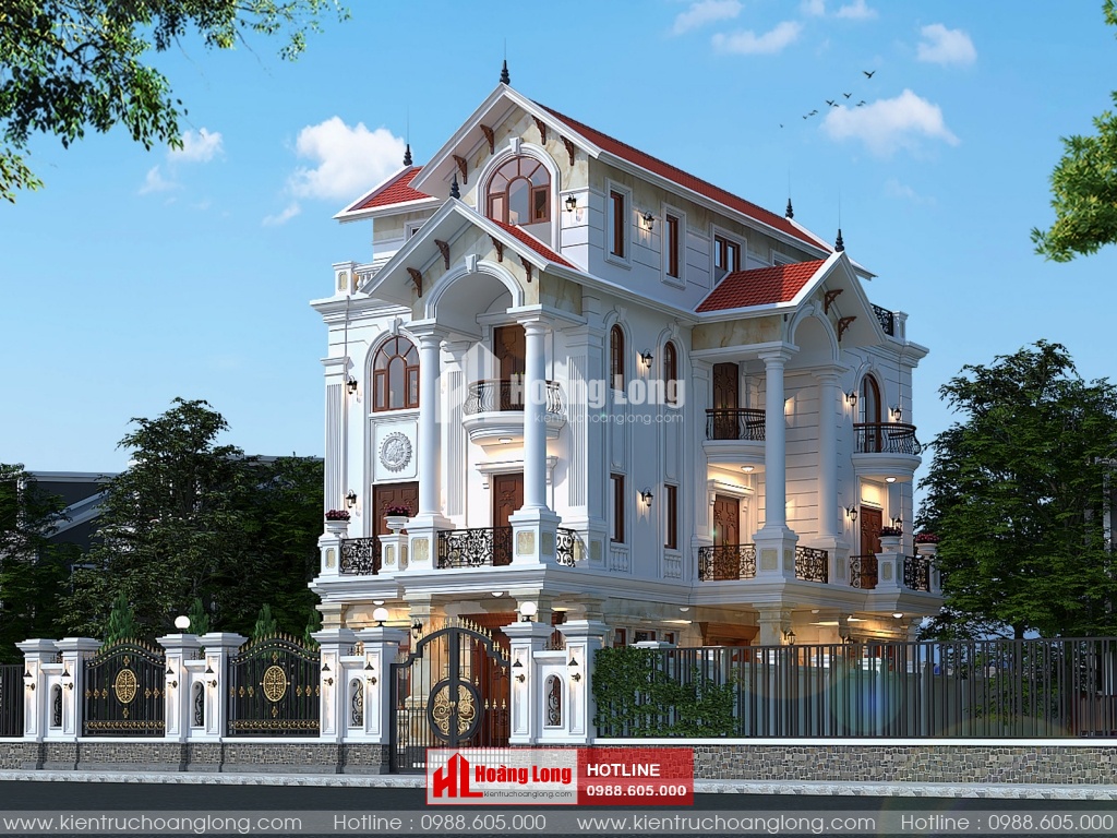 Hồ sơ bản vẽ nhà biệt thự tại thành phố Nam Định